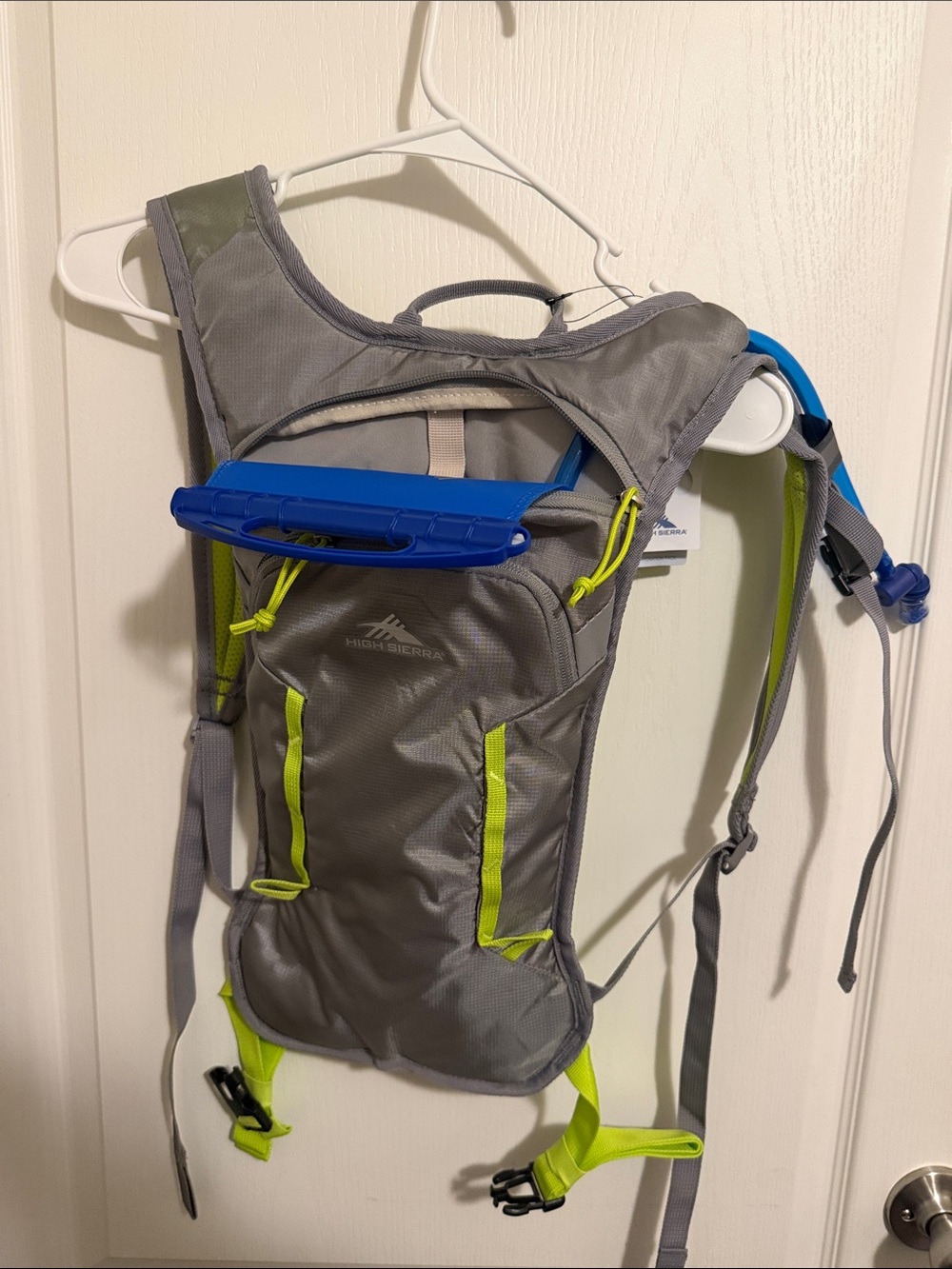 High Sierra Hydrahike Chill Hydration Pack Gray & Green